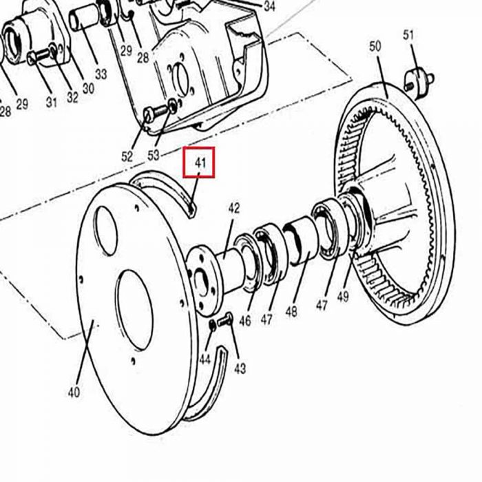 1701-245 Rubber seal
