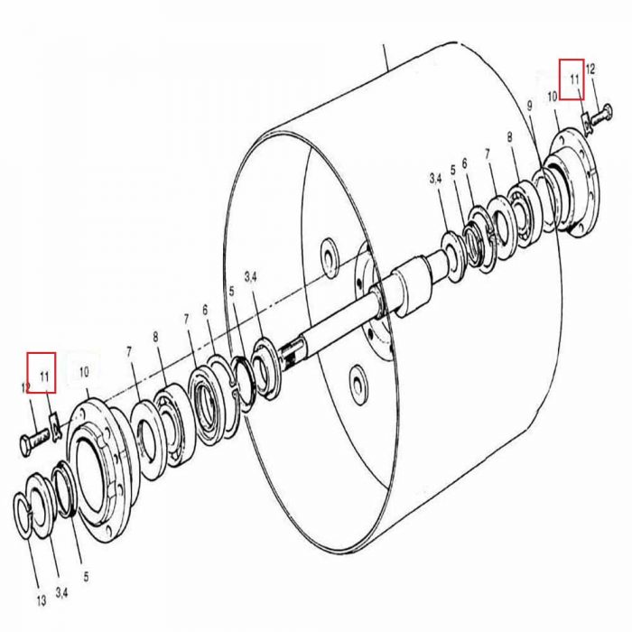 1704-108 Lock washer