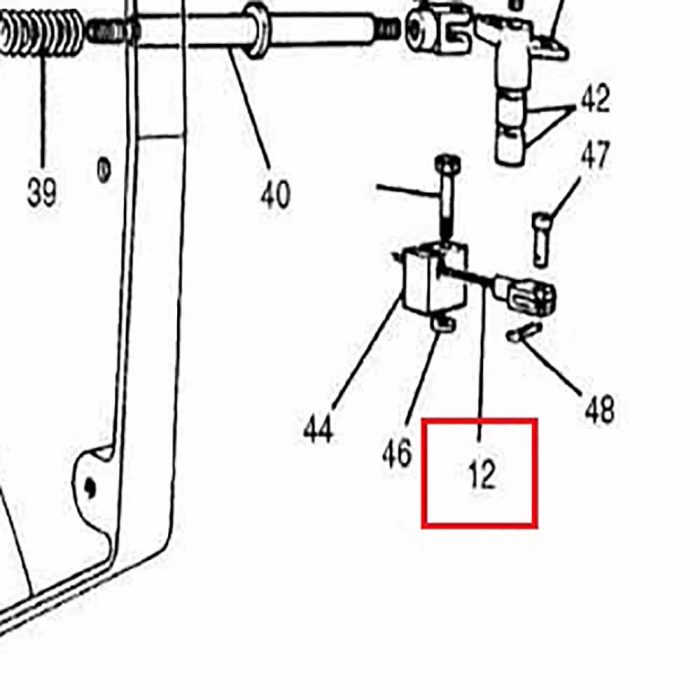 1714-70 Vibrator Clutch cable - Image 4