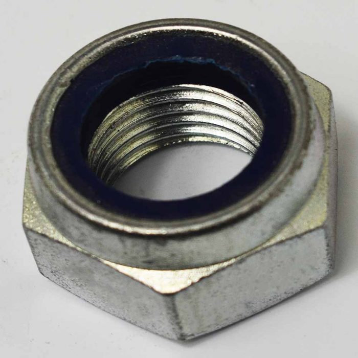 Top nyloc nut for front centre pin 5-10 ton dumpers after 1998 - Image 2