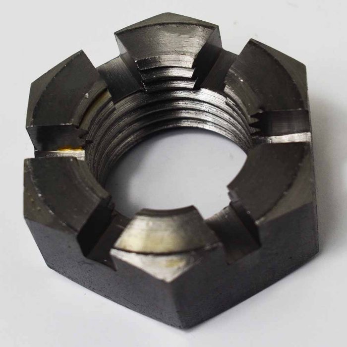 Lower centre pin slotted nut 5-10 ton dumpers after 1998 - Image 2
