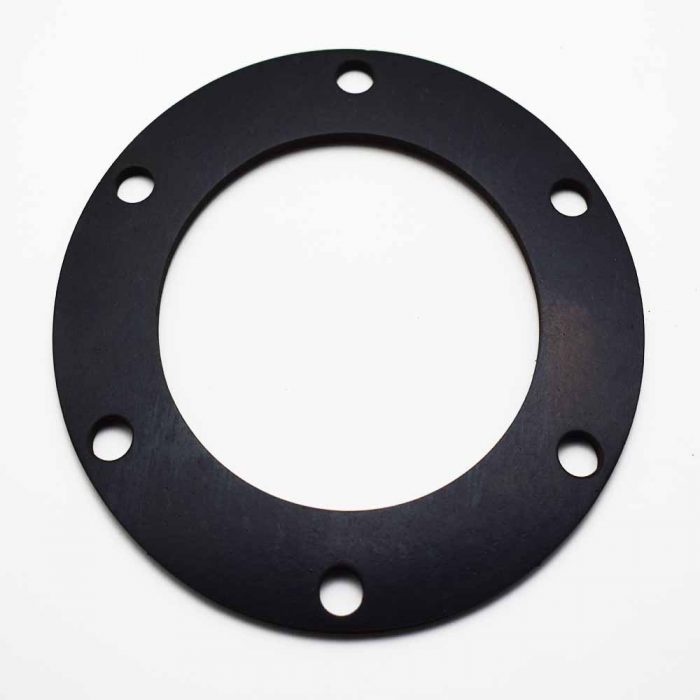 Hydraulic tank gasket on suction filter side