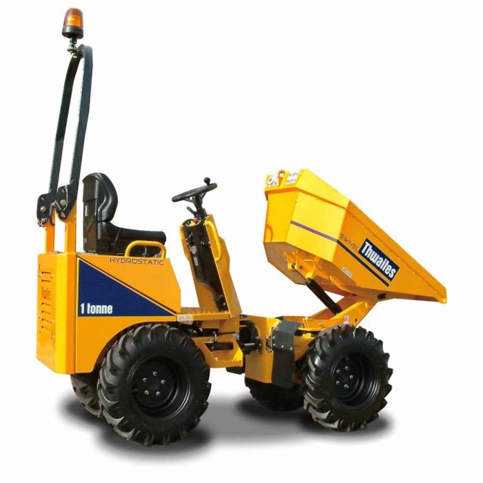 Thwaites 1 Tonne Power Swivel (Hydrostatic Drive) Dumper