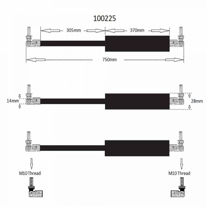 Rops gas strut - Image 2