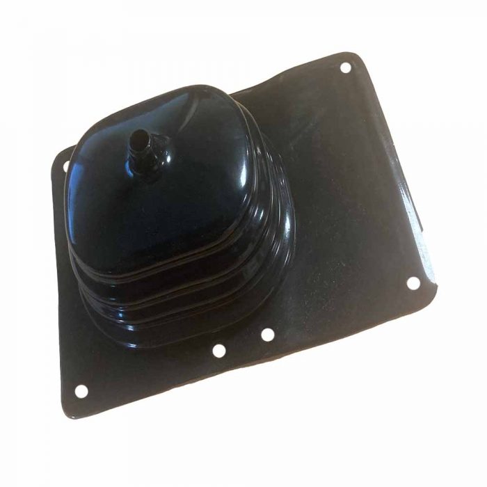 Gaiter for tip lever & gearlever on floorplate