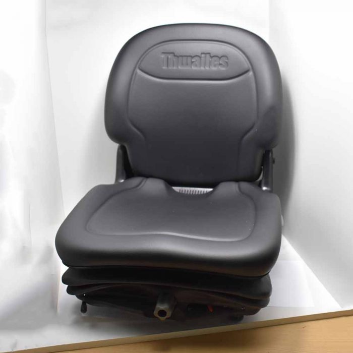 Seat c/w orange lap belt