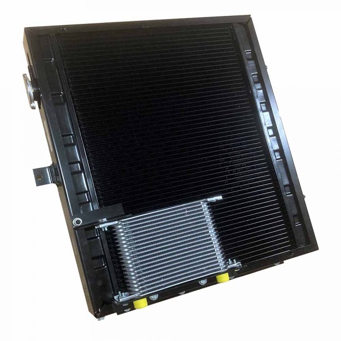 Radiator & oil cooler assemble