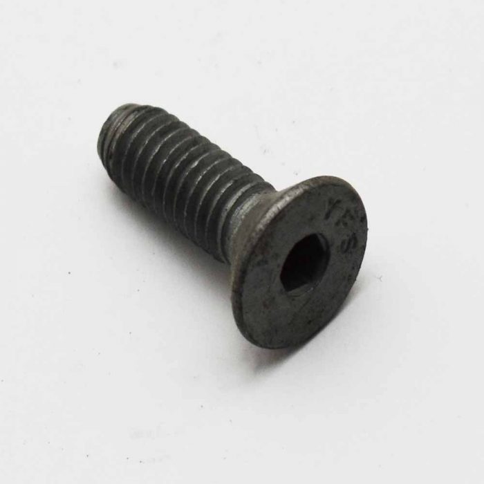 Countersunk bolt for dummy flywheel