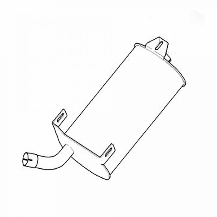 Silencer HD850-HD1000-HD1200-TA1 approx. May 2006 onwards