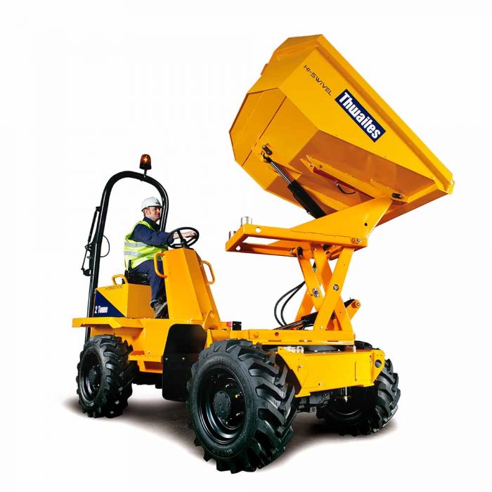 Thwaites 2 Tonne Hi Swivel Tip (Hydrostatic Drive) Dumper