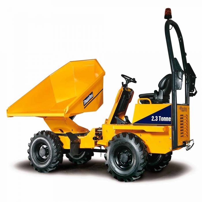 Thwaites 2.3 Tonne Power Swivel (Hydrostatic Drive) Dumper