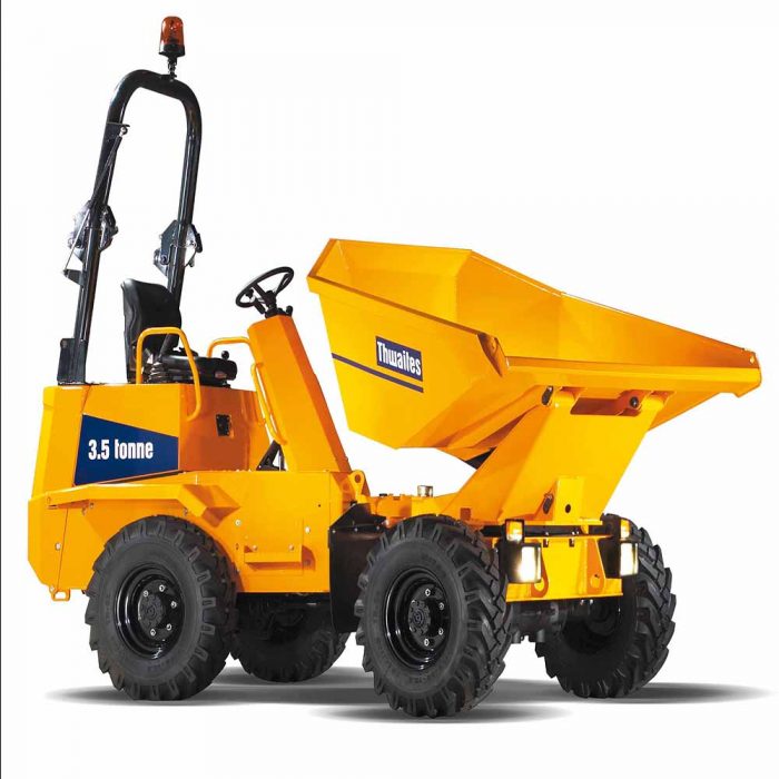 Thwaites 3.5 Tonne Power Swivel (Hydrostatic Drive) Dumper