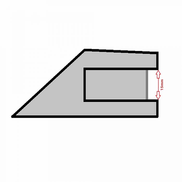 Earth & Tungsten tooth holder for 10mm thick tooth - Image 3