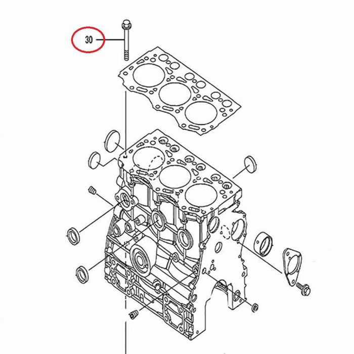 30 - Head bolt