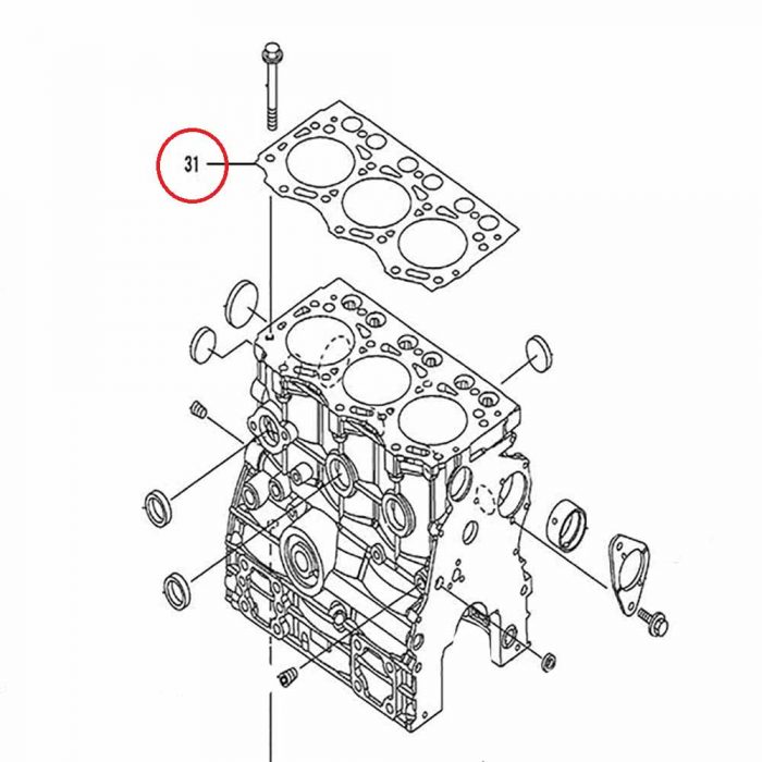 31 - Head gasket