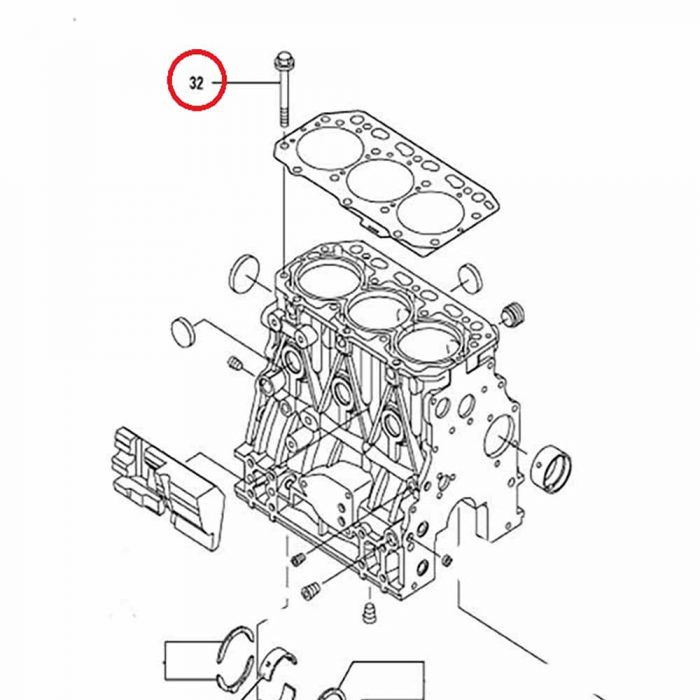 32 - Head bolt