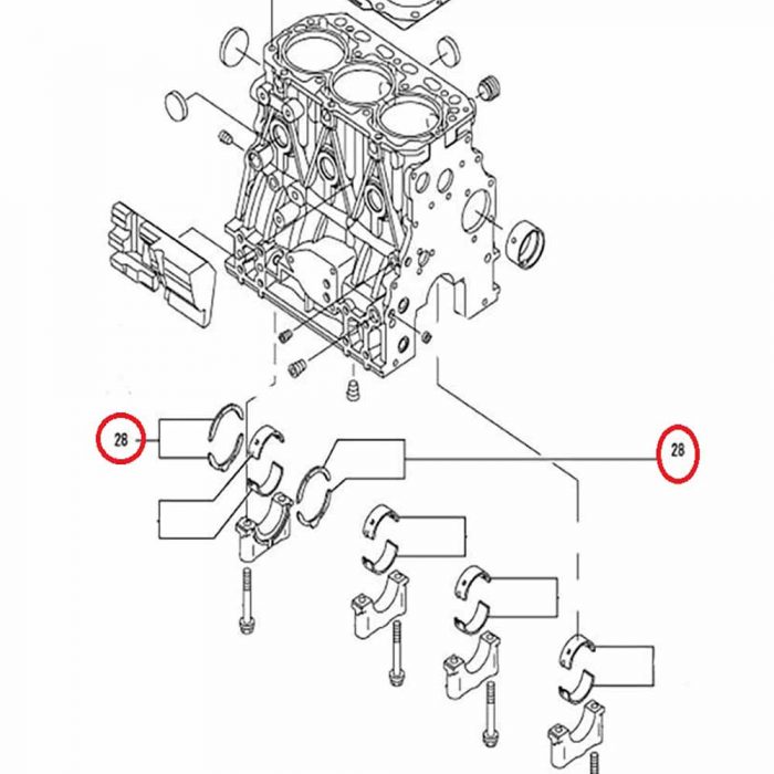 28 - Thrust washers (pair)