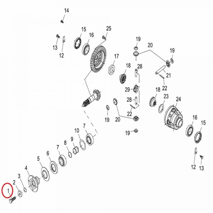 Flange bolt