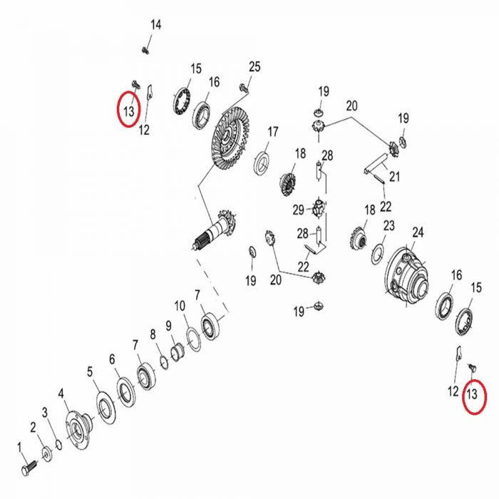 Hexagon bolt (EACH)