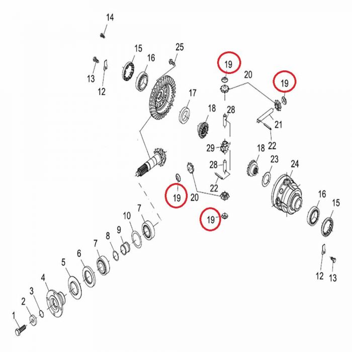 Diff washer (small)