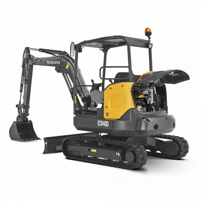 Volvo ECR40D Excavator - Image 2