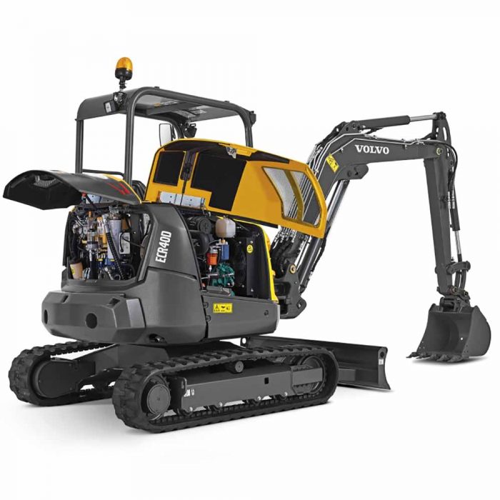 Volvo ECR40D Excavator - Image 6