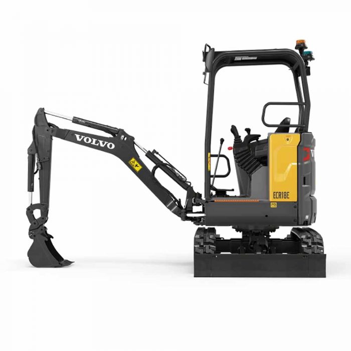 Volvo ECR18E Excavator - Image 2