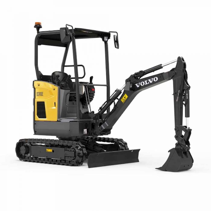Volvo ECR18E Excavator - Image 3