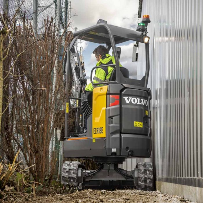 Volvo ECR18E Excavator - Image 4