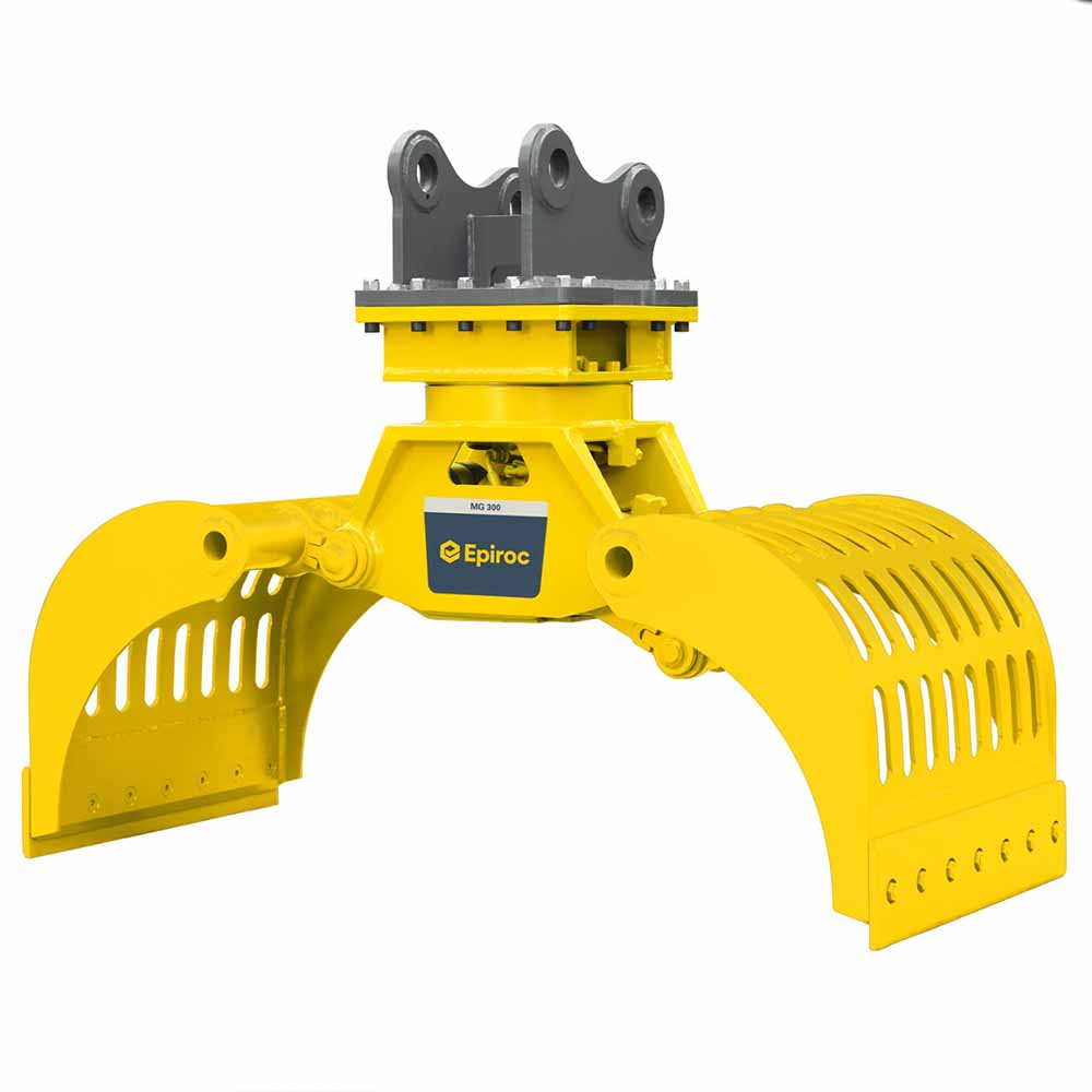 Epiroc MG300 Selector grab / Multi Grapple-Carrier Weight 2 - 5T