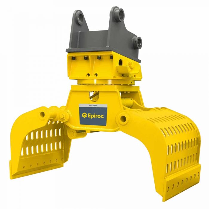 Epiroc MG5000 Selector grab / Multi Grapple-Carrier Weight 50 - 80T
