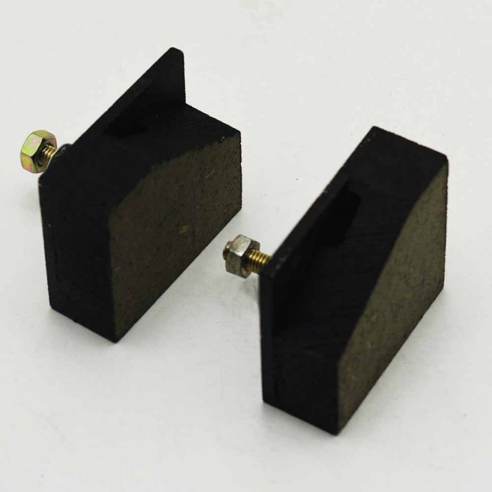Handbrake pads kit (Oblong type) 85 x 43mm