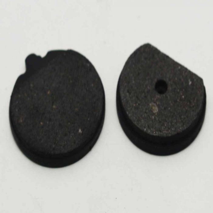 Round handbrake pads