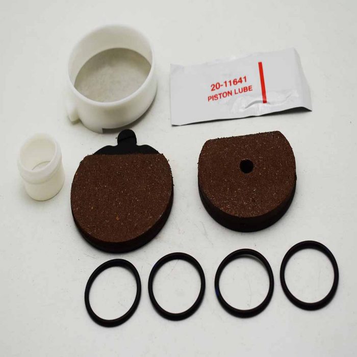 Round handbrake pads & repair kit
