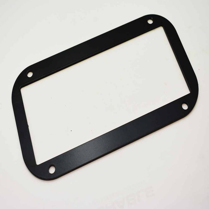 Handbrake gaiter retainer plate (JCB engine machines)