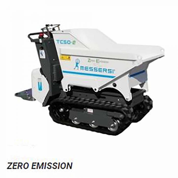 Messersi TC50E Zero Emissions Hi-Tip Tracked Dumper - Carrying Capacity 500kg