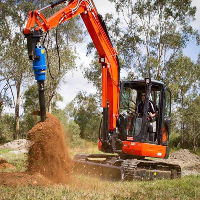 Auger Torque - X2500 Earth Drill to suit 1.5 - 3T Mini Excavators - Image 3