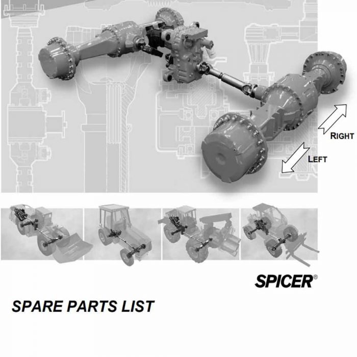 Dana spicer 110/50 Dumper Axle