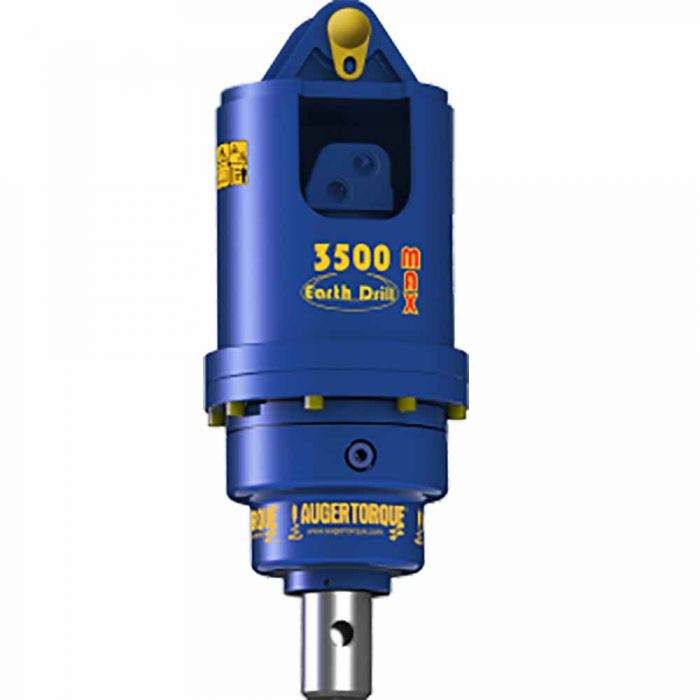 Auger Torque - 3500 MAX Earth Drill to suit 2.5 - 4.5T Mini Excavators