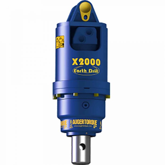 Auger Torque - X2000 Earth Drill to suit 1 - 2.5T Mini Excavators