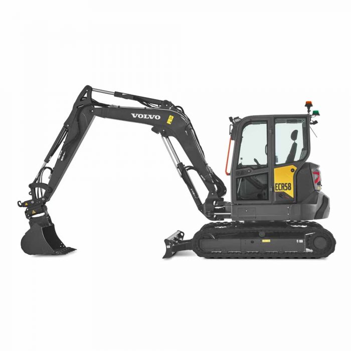 Volvo ECR58F Excavator - Image 2