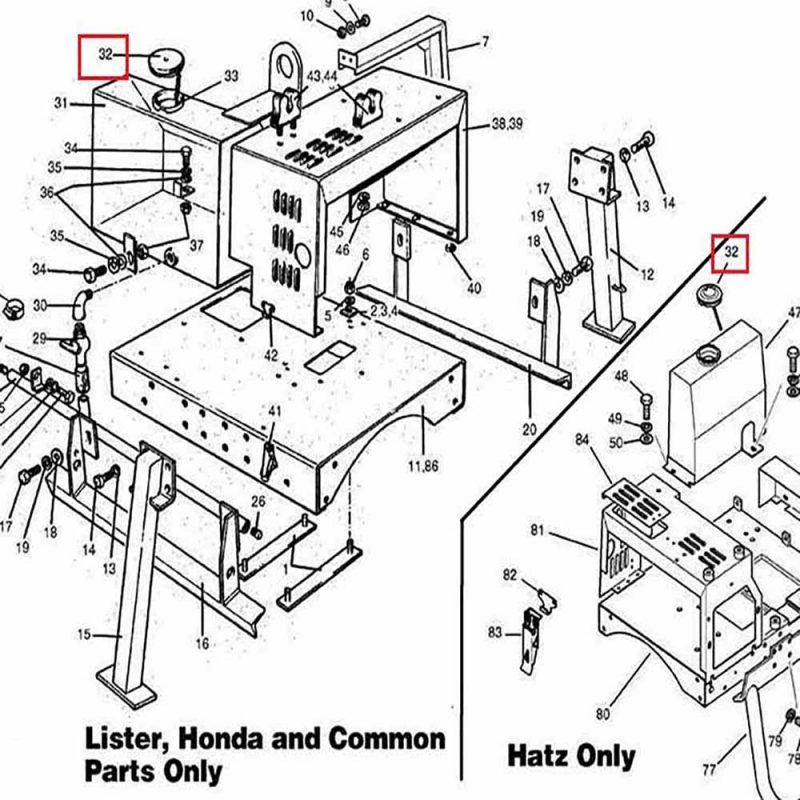 Water tank cap / fuel cap Plant & Engineering Services