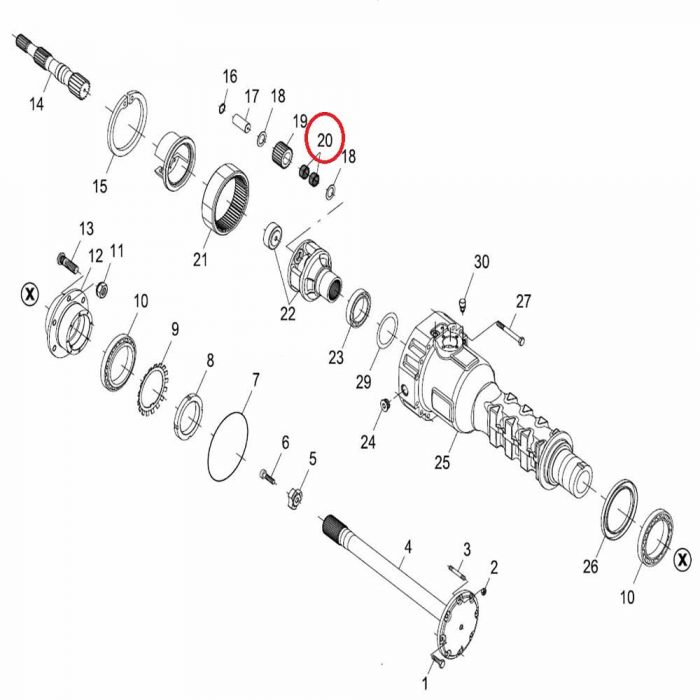 Needle roller bearing (each) - Image 2