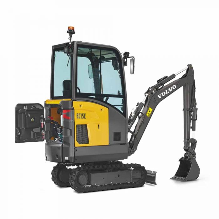 Volvo EC15E Excavator - Image 6