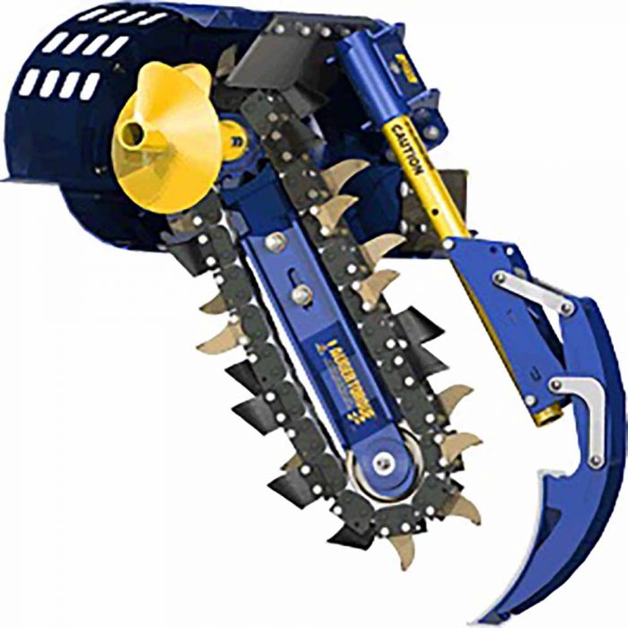 Auger Torque - MT 600 trencher to suit Excavators 2.5 - 4.5T & Skidsteers