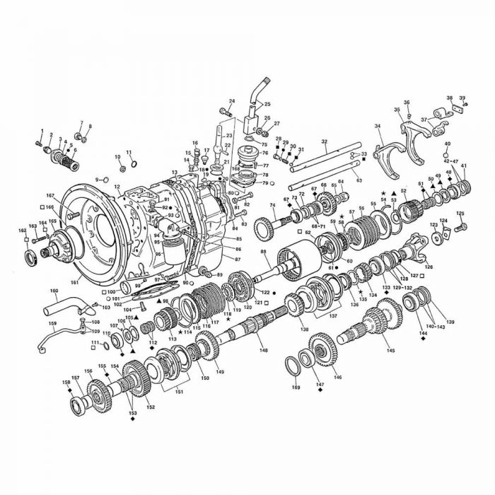 Dana spicer COM-T4-2012 tranmission drawing for download