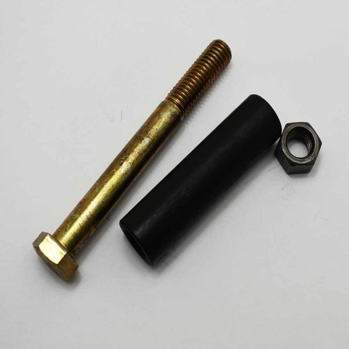 Bolt, sleeve & nut for Thwaites 102464 n/type caliper - Image 2