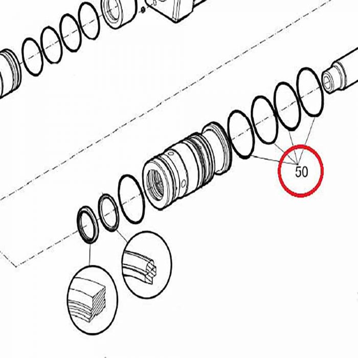 O'Ring - (contained in SB152 seal kit)