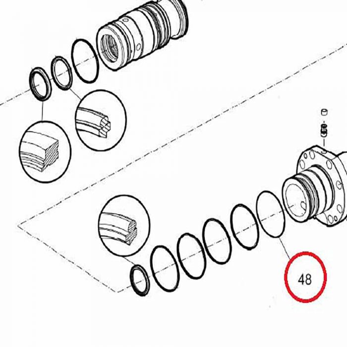 O'Ring - (contained in SB152 seal kit)