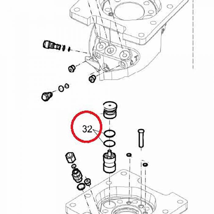 O'Ring - (contained in SB152 seal kit)